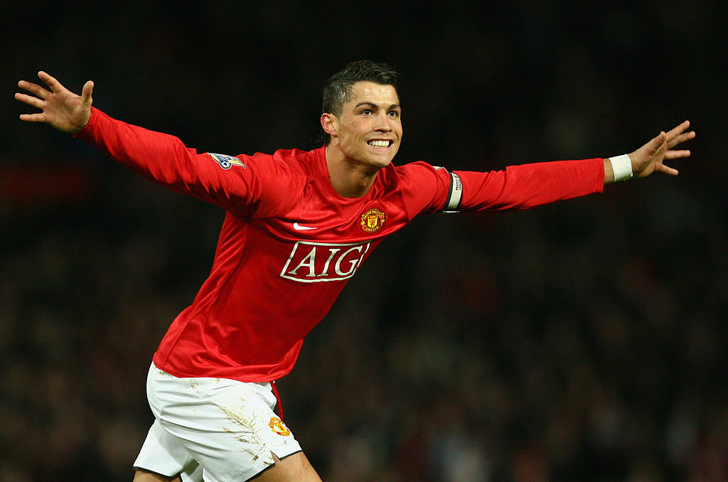 Ronaldo từng gắn bó với Man United 6 năm