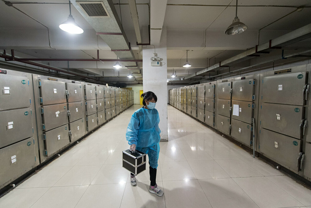 Giới trẻ Trung Quốc hứng thú với công việc tại các nhà xác