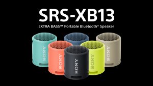 Loa Sony SRS-XB13 mang lại trải nghiệm nghe nhạc tuyệt vời
