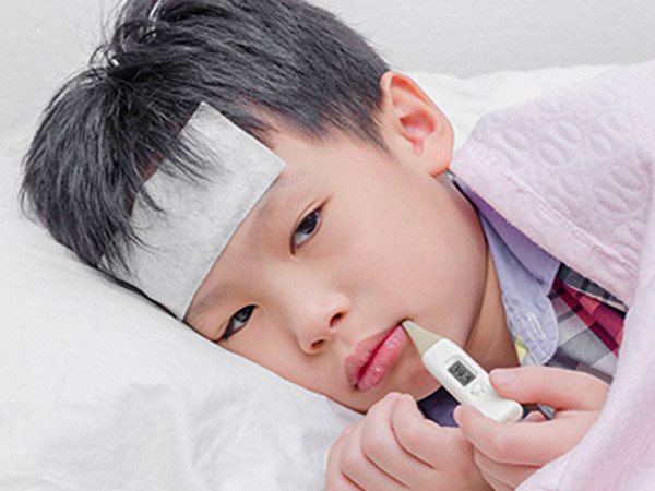 Dấu hiệu của bệnh cảm cúm ở trẻ em
