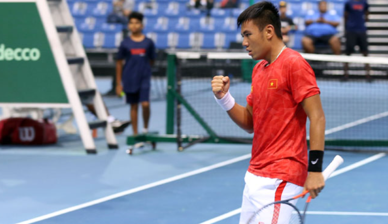 Đội tuyển quần vợt Việt Nam bỏ lỡ lợi thế sân nhà tại Davis Cup