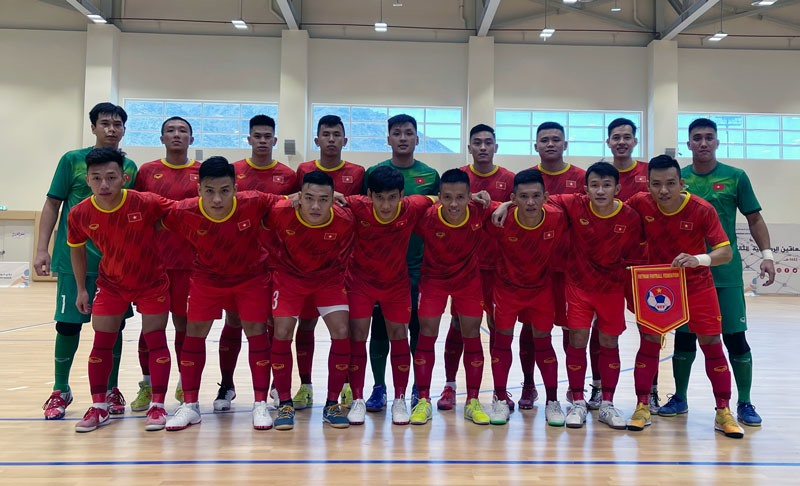 Đội tuyển Futsal Việt Nam chuẩn bị cho Giải vô địch Futsal thế giới