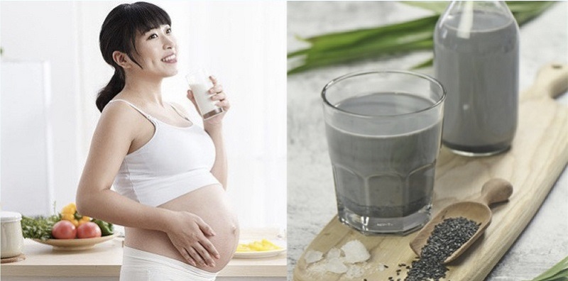 Cách làm sữa mè đen bổ dưỡng cho bà bầu đơn giản tại nhà